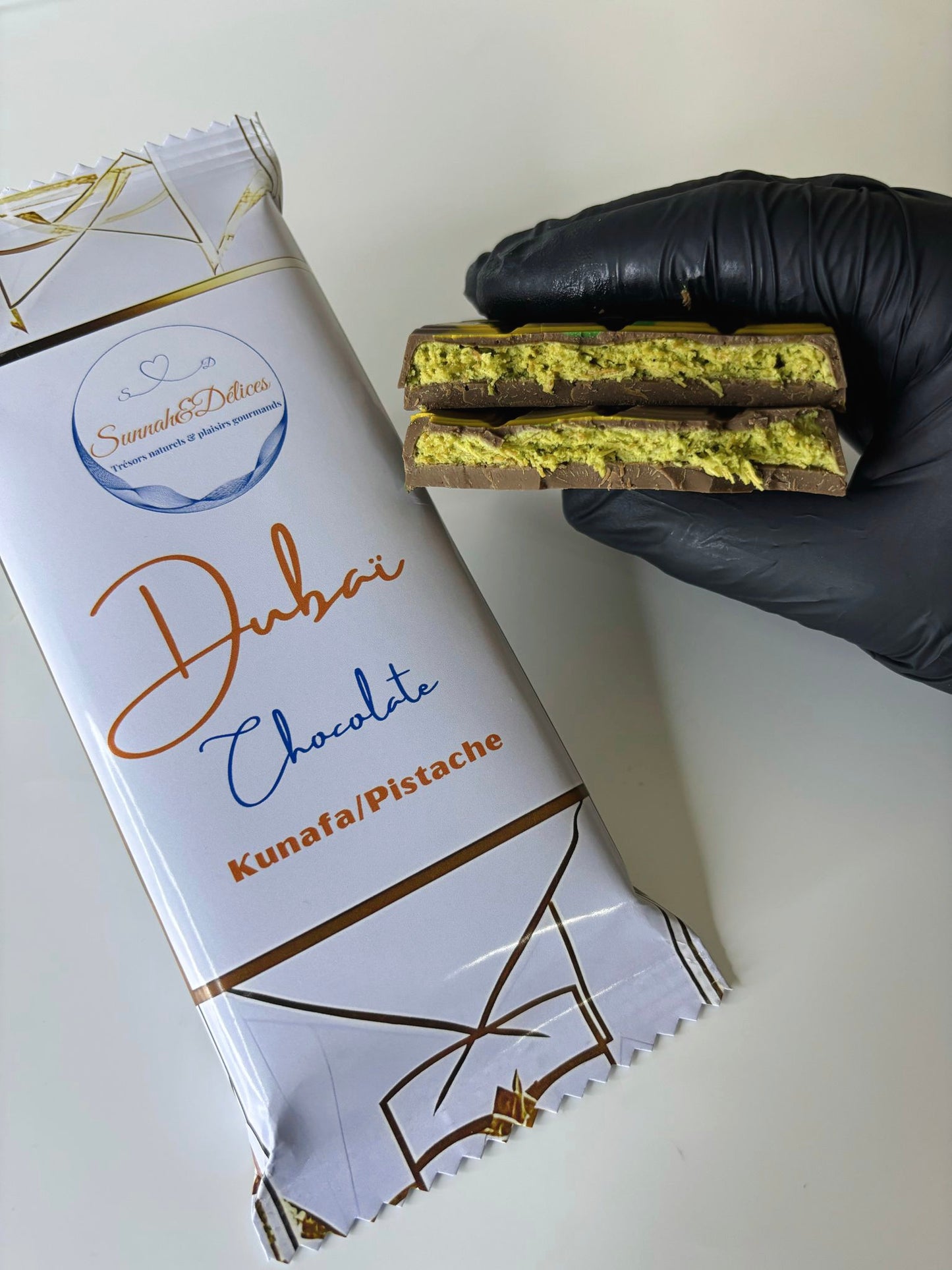 Tablette de chocolat "Dubaï" Abîmée"