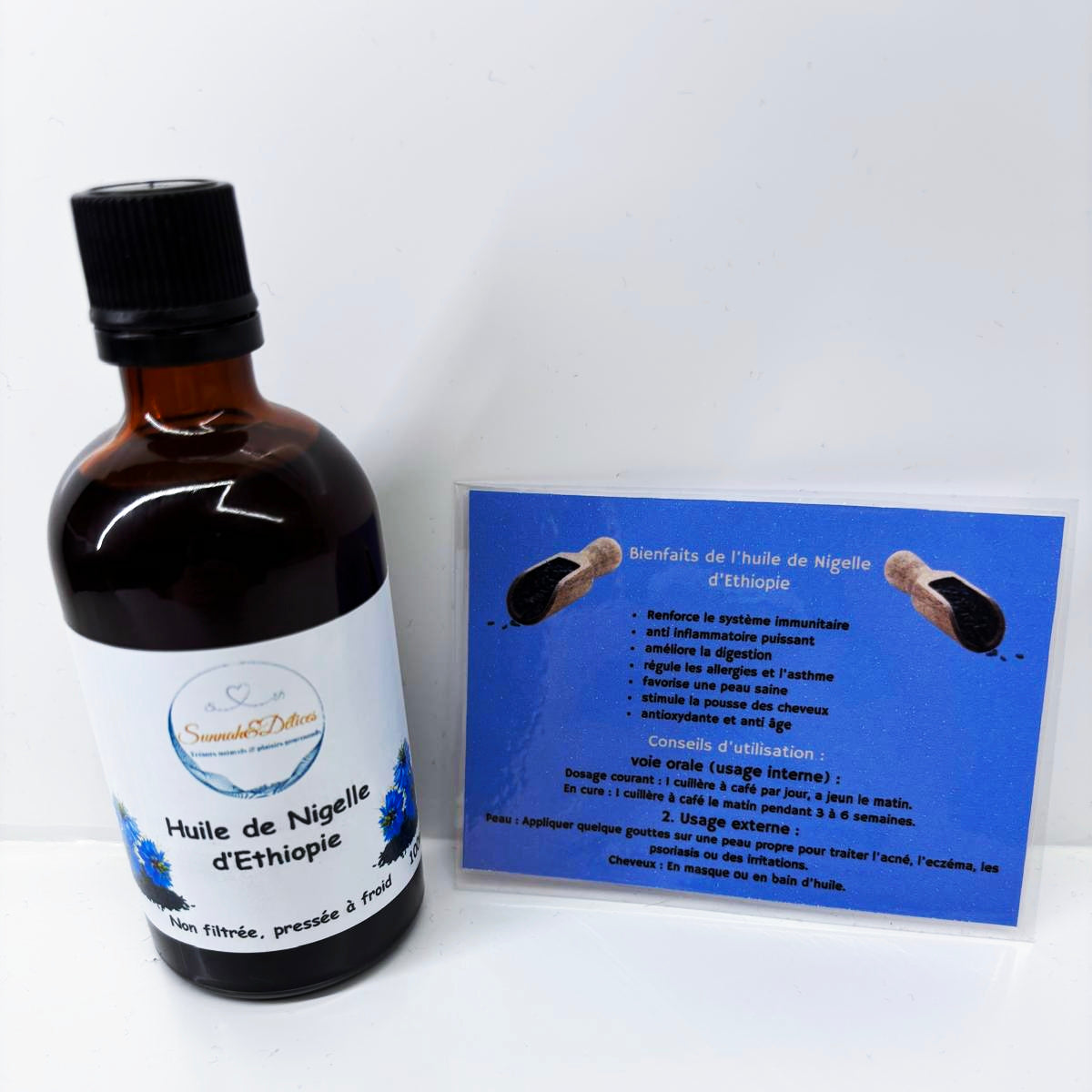 Huile de Nigelle d'Ethiopie