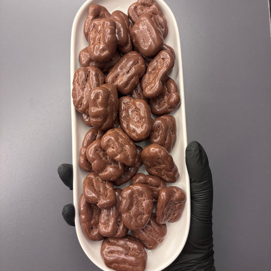 Noix de pécan enrobées chocolat au lait