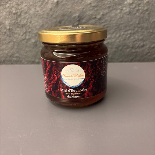 Miel d'Euphorbe(daghmous) du Maroc
