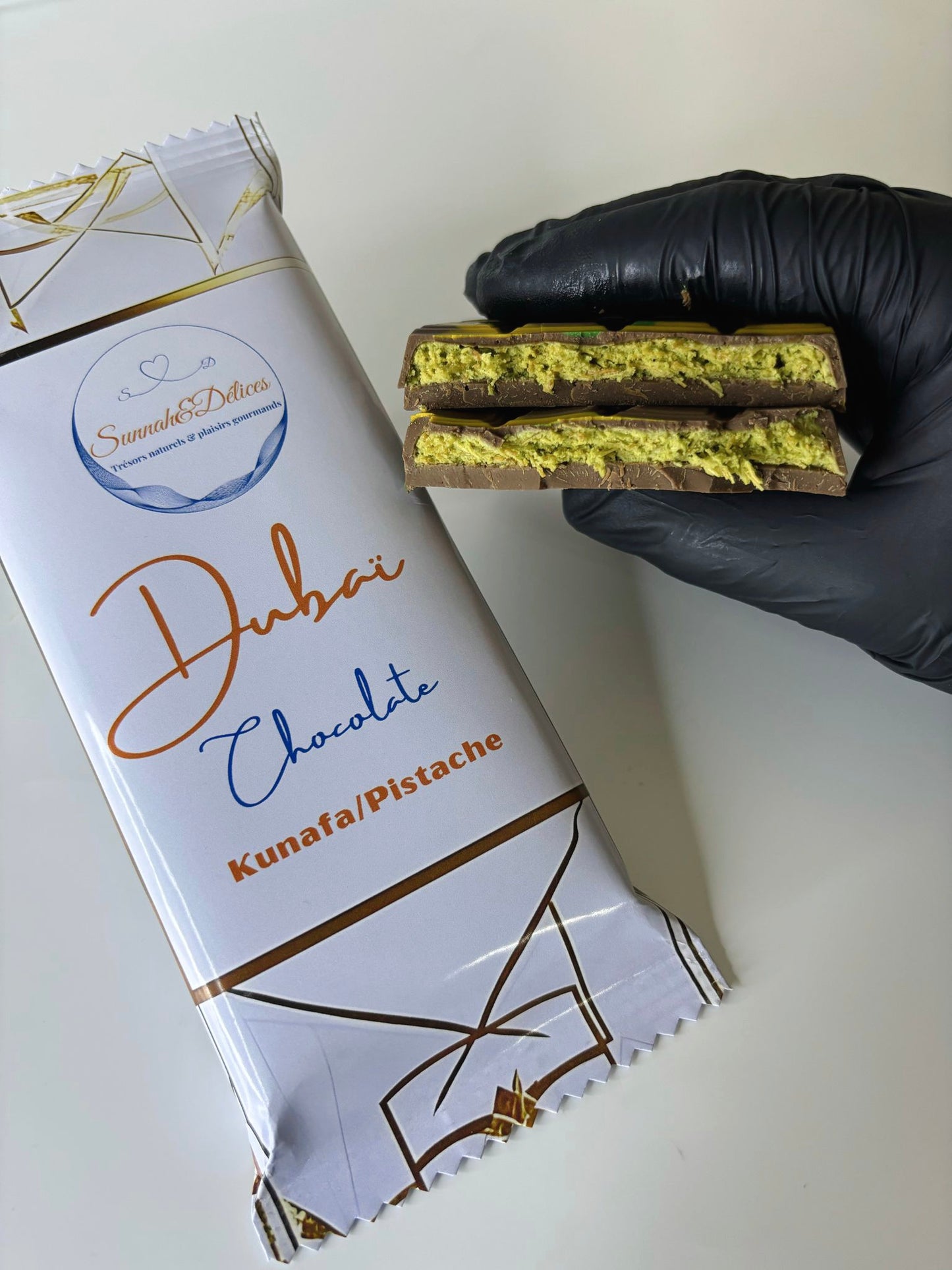 Tablette de chocolat "Dubaï"